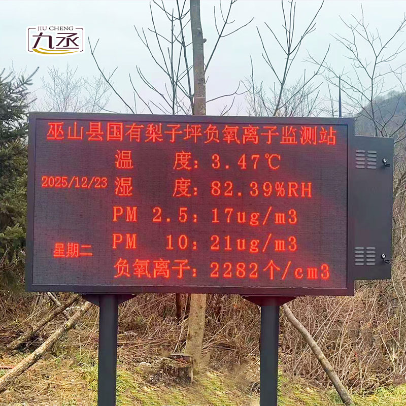 空氣清新度的隱形哨兵負(fù)氧離子監(jiān)測(cè)站守護(hù)生態(tài)之美